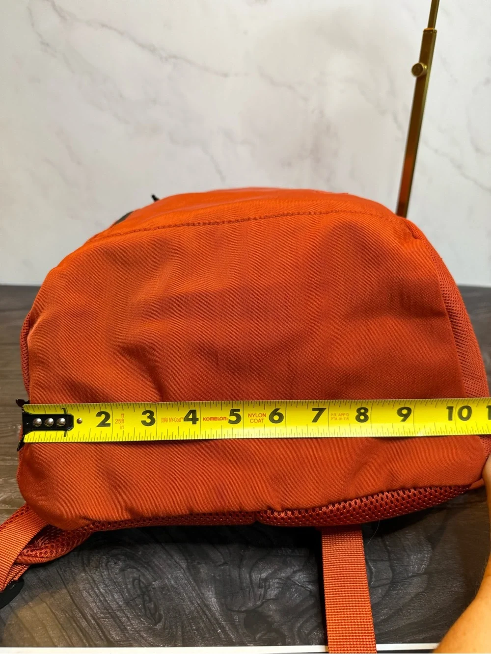 Fabletics The Only Backpack Orange NWT Multi Pocket Laptop Backpack